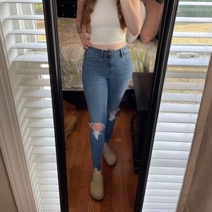 Hollister Distressed Skinny Jeans